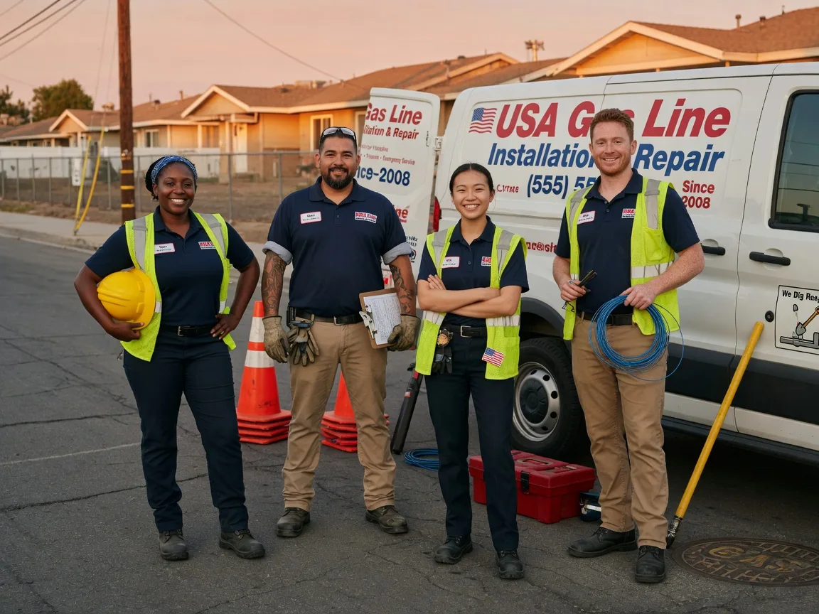 Gas Line Installation company in Corona, SD